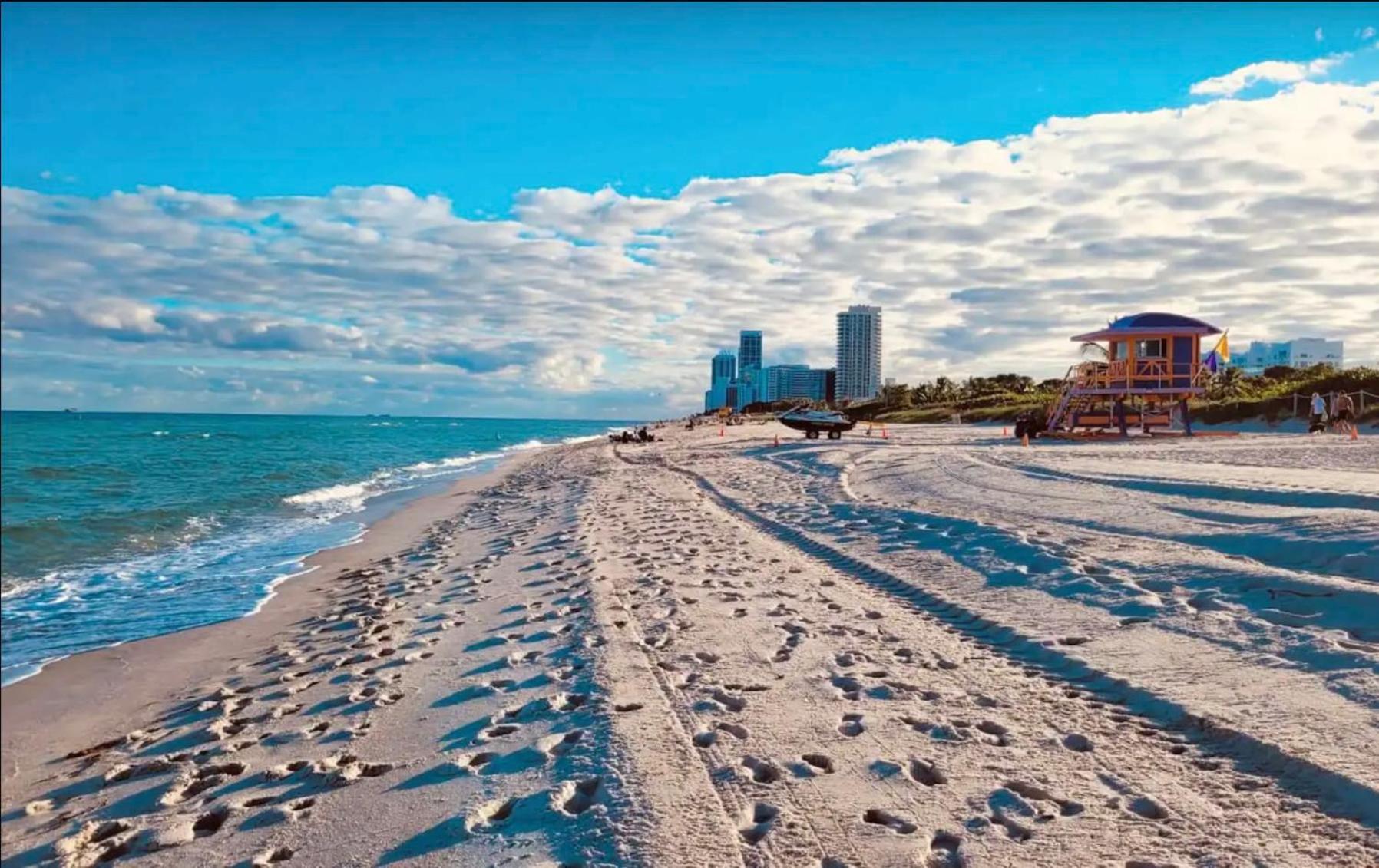 North Beach Steps To Sea Miami Apartment With Free Parking Family And Pet Friendly Miami Beach Ngoại thất bức ảnh